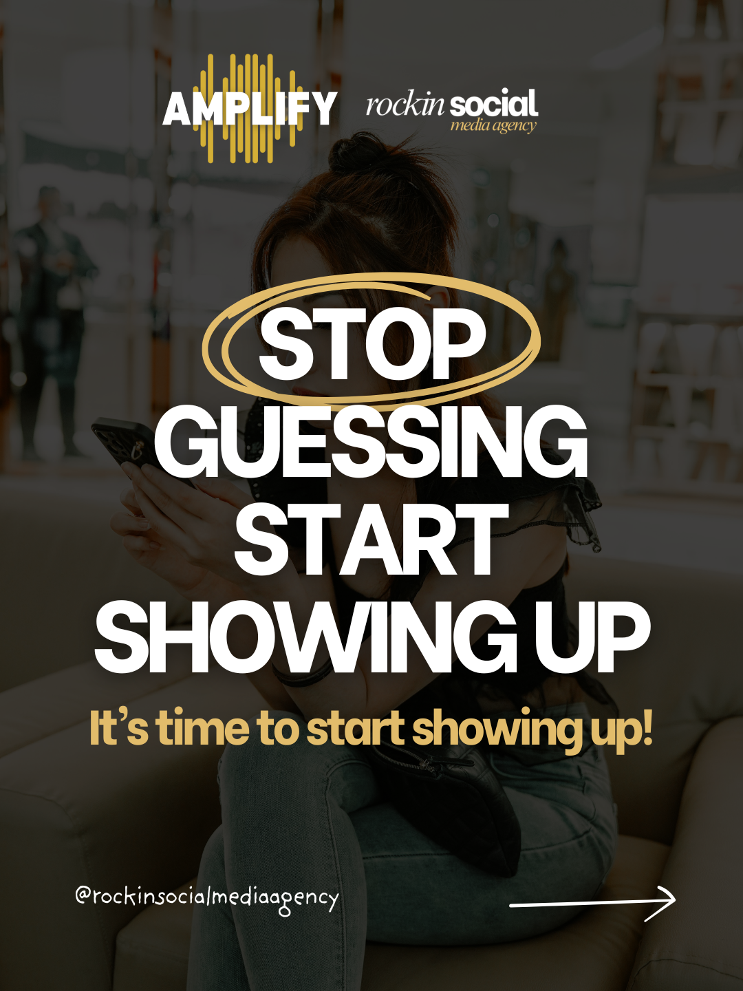 Stop guessing, start showing up — Amplify programme by Rockin Social Media Agency
