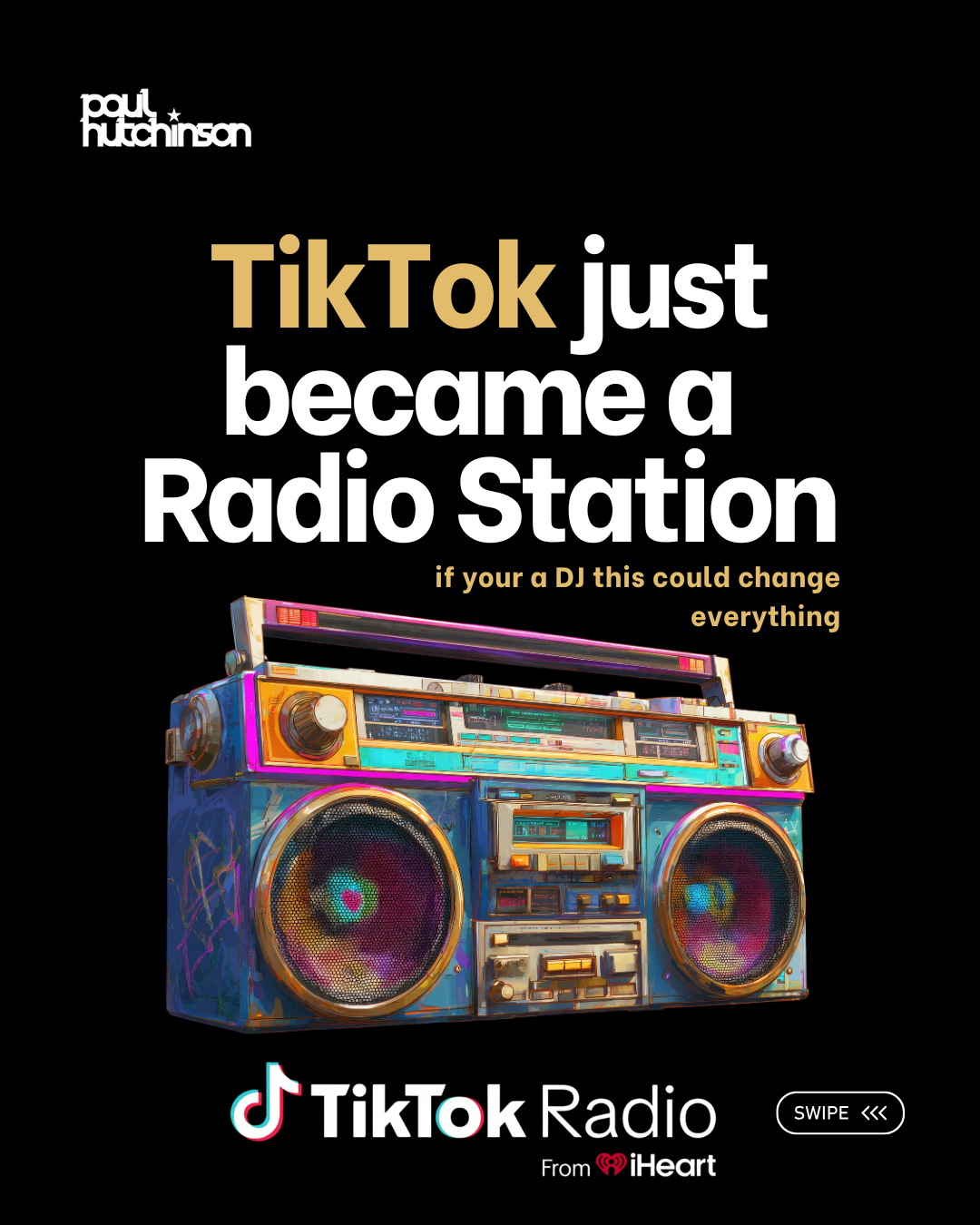 TikTok has partnered with iHeartRadio to launch TikTok Radio — a massive opportunity for DJs in 2026