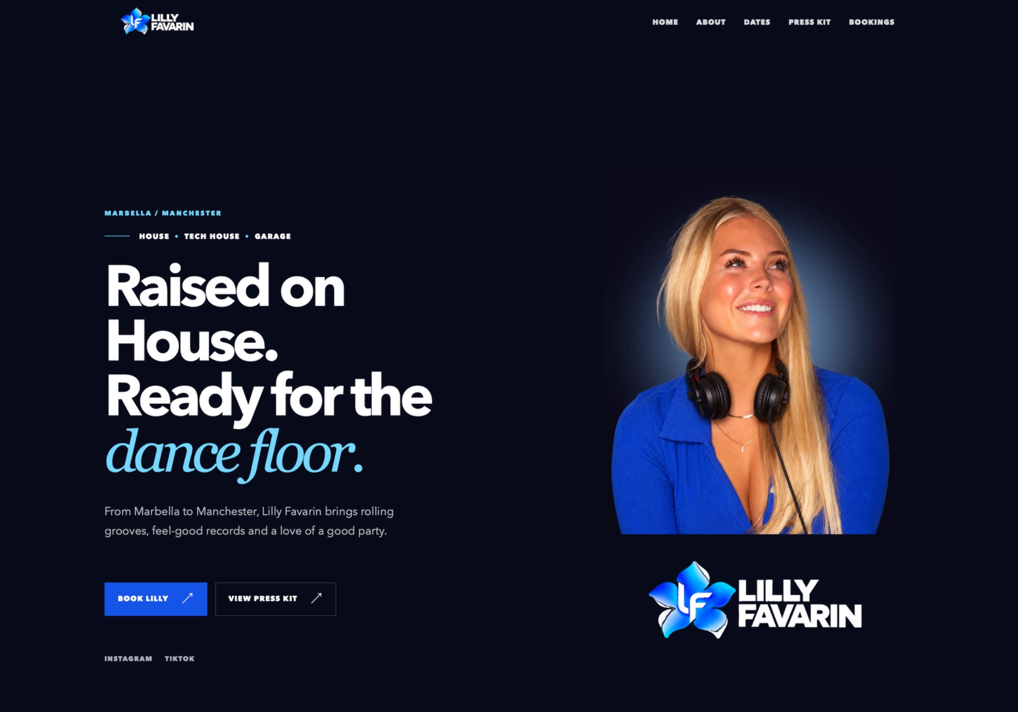 Lilly Favarin website project